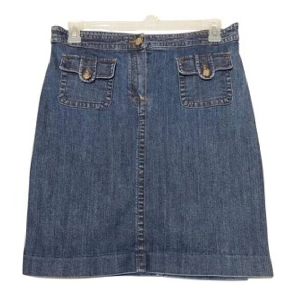 Jones New York Dresses & Skirts - Jones New York Stretch Denim Pencil Skirt - 12 - Good Condition